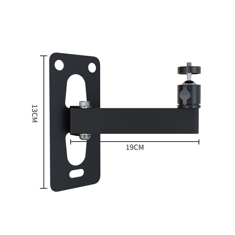 Projector Wall Mount Bracket Boom Arm Stand Aluminum Alloy for Universal 1/4 In image 4