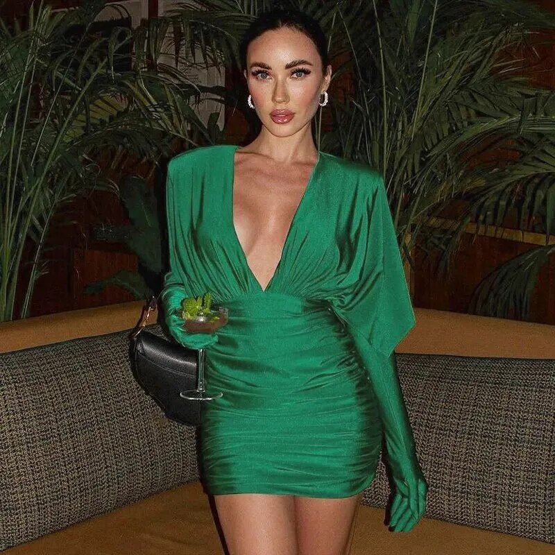 Hawthaw Women 2024 Spring Autumn Long Sleeve Party Club Evening Streetwear Body