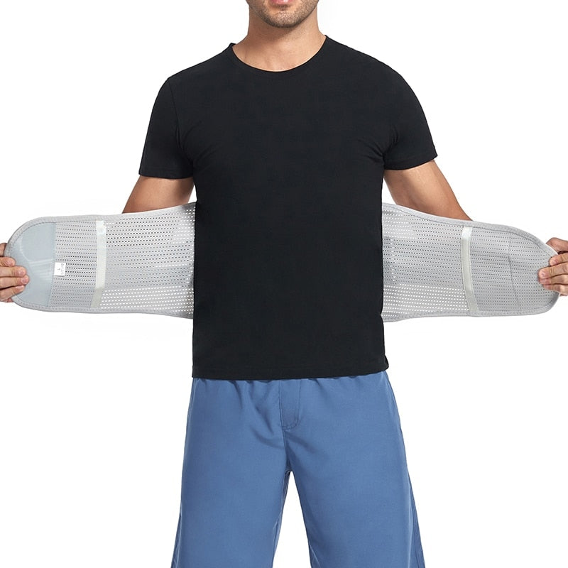 MANIFIQUE Men Women Back Lumbar Support Belt Waist Orthopedic Corset Spine Deco image 6