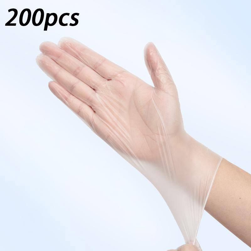 Disposable TPE Gloves “ Thickened, Non-Slip & Wear-Resistant, Snug Fit for Baki image 1