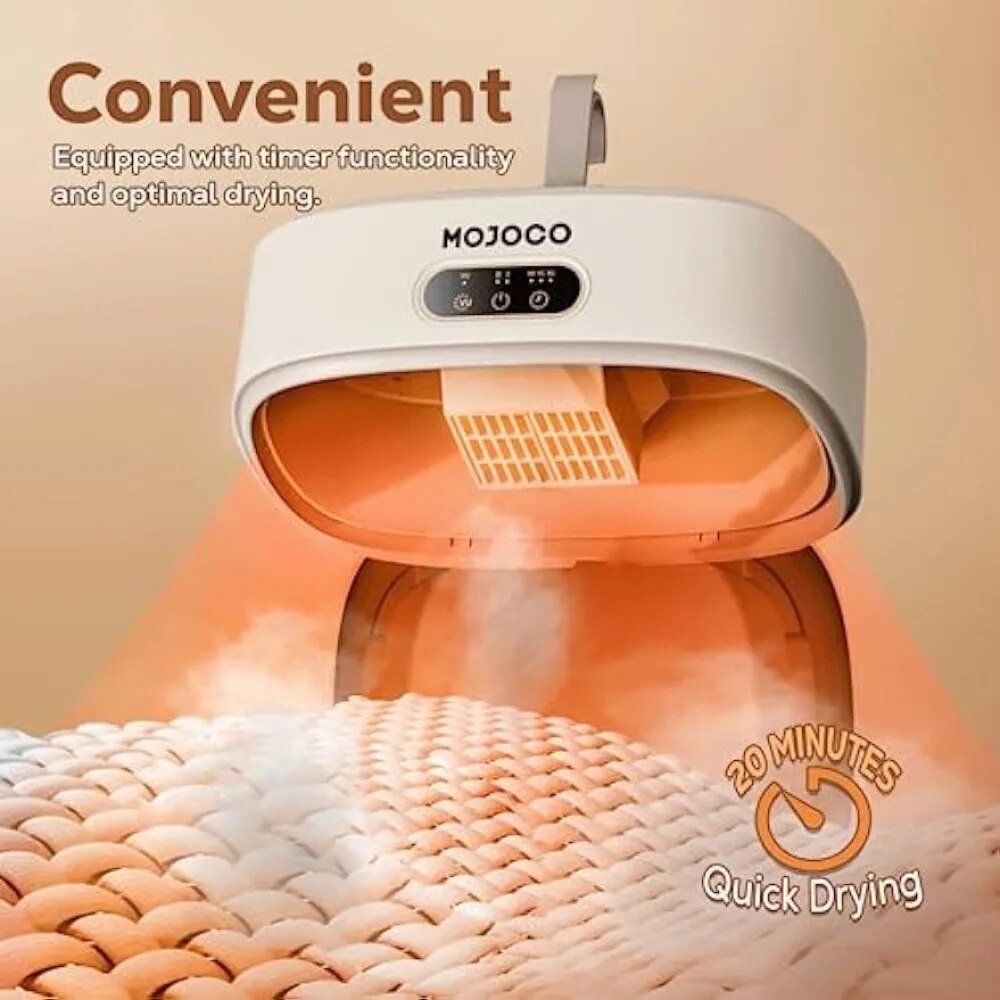 Mojoco Portable Clothes Dryer  for Apartment, RV, Travel -  Mini Dryer M