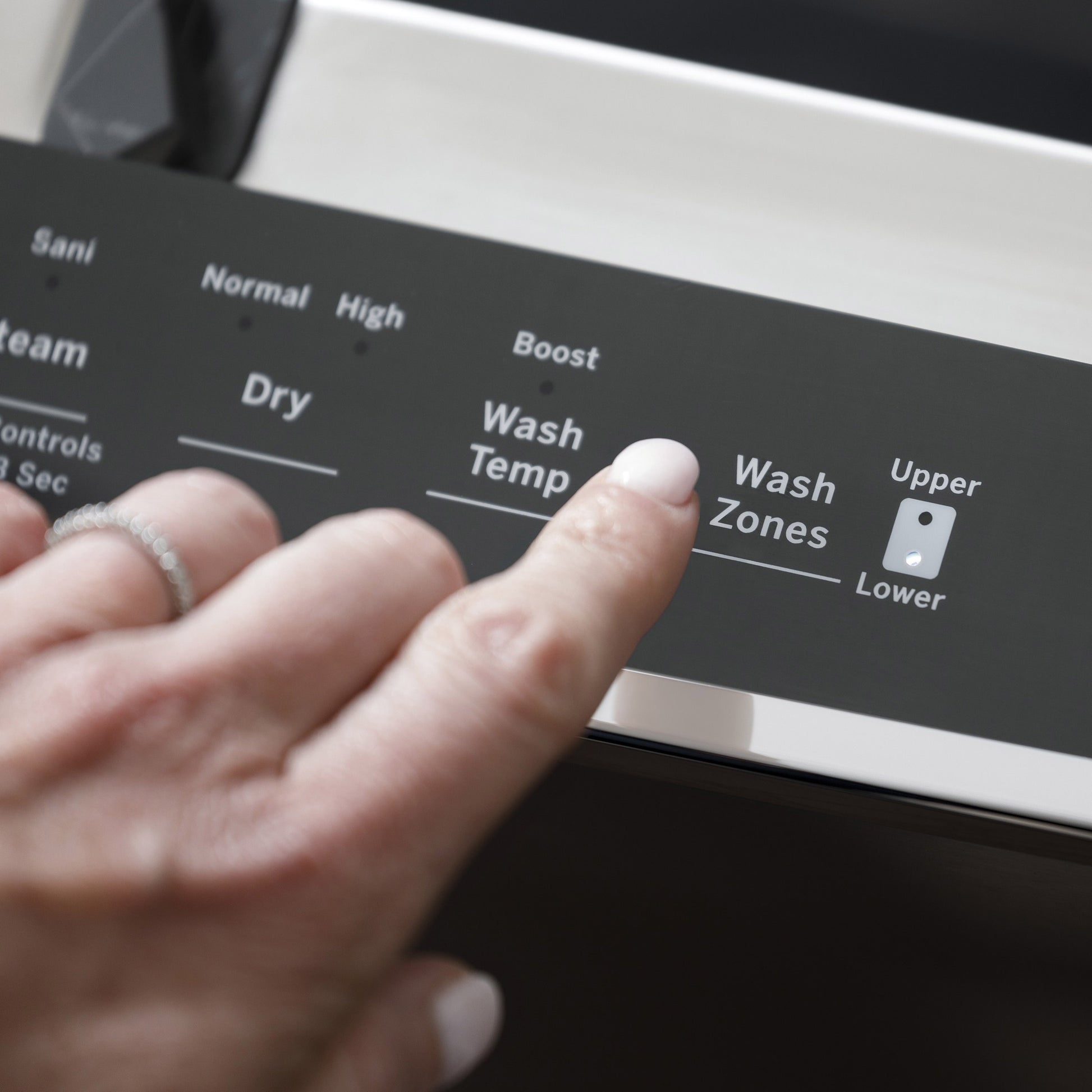 GE Top Control with Stainless Steel Interior Dishwasher with Sanitize Cycle and image 4