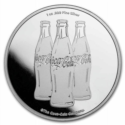 Coca-Cola® 1 oz Silver Struck Round image 1