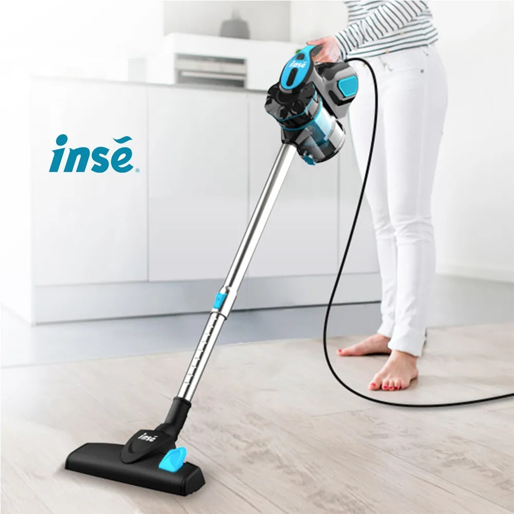 Vacuum Cleaner Corded INSE I5 18Kpa Powerful Suction 600W Motor Stick Handheld image 4