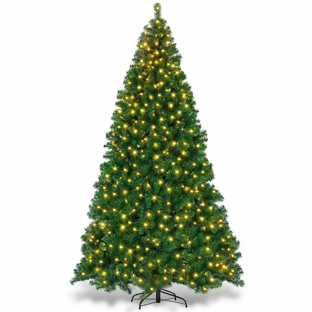 Pre-Lit Artificial Christmas Tree 6ft With 300 Clear Incandescent Mini Lights I image 3