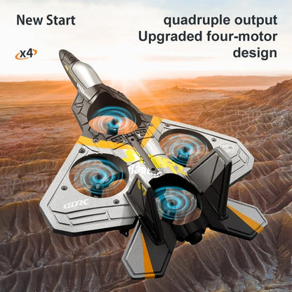 V17 RC Plane 2.4G 6CH Remote Control RC Airplanes Fighter Hobby Glider RC Plane image 7