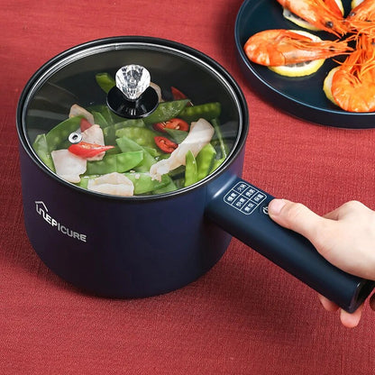 Multi-function Mini Cooker Non-stick Pan Single/Double Layer Electric Cooking M image 4