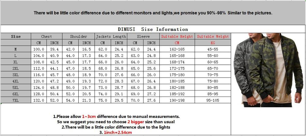DIMUSI Spring Autumn Men's Camouflage Jackets Male Coats Camo Bomber Jacket Man image 6