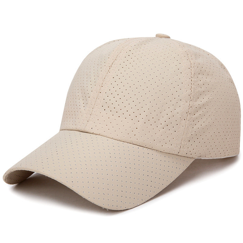 Summer Outdoor Sport Baseball Caps For Women And Men Breathable Mesh Snapback H