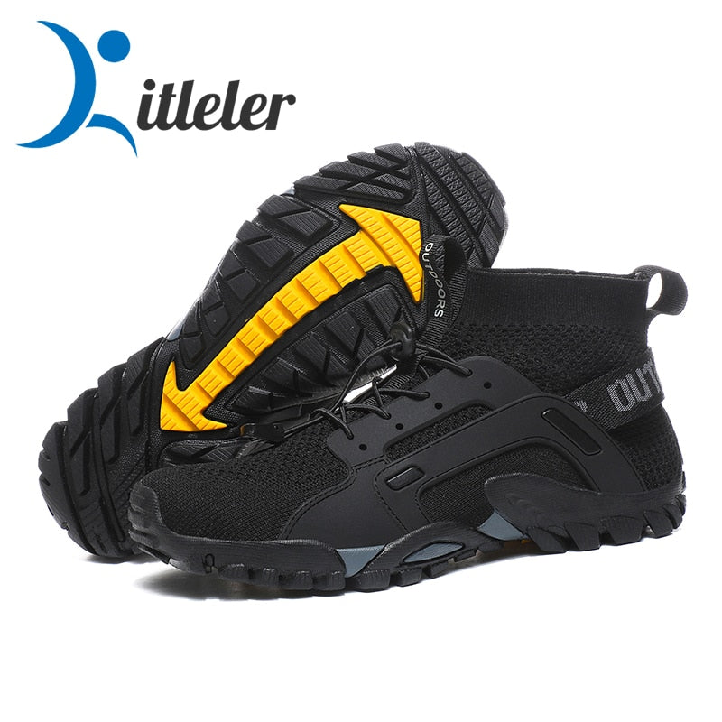 Aqua Shoes Male 2023 Quick-Drying Anti-Slip Sneakers Mountain Hiking Swimming W image 2