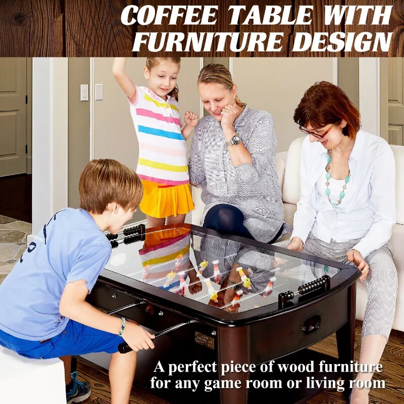 42 "  Foosball Coffee Table