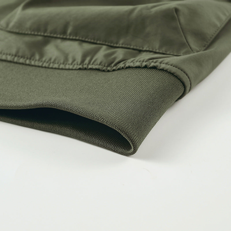 Oulylan  Men's Fashion Pilot Jacket Waterproof Military Tactical Jacket Long Sl image 6