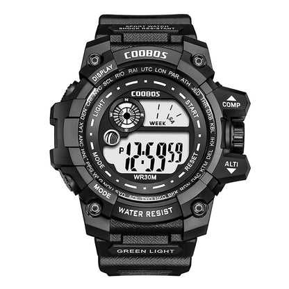 Fashion Men's LED Digital Watch Date Sport Outdoor Electronic Watch for Men Top image 3