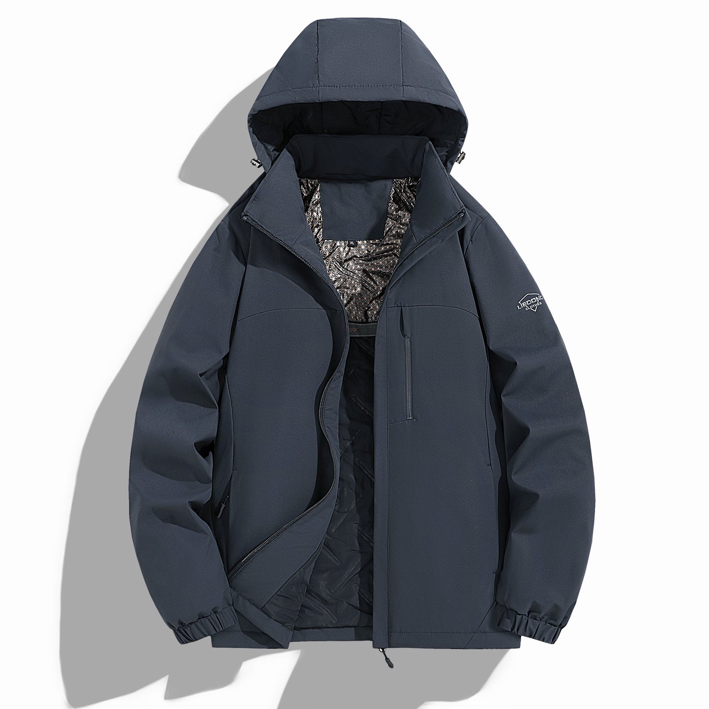 Bojsd New Men'S Jacket Graphene Fabric Heating Suit Coat Casual Trendy Fashion La