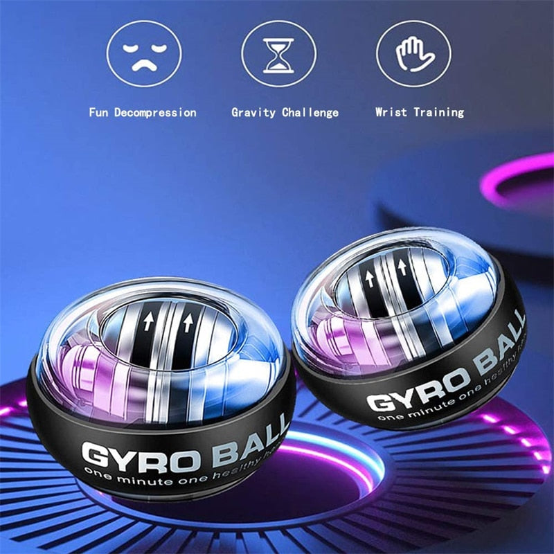 Wrist Ball Self-starting Gyroscope Powerball Gyro Power Hand Ball Muscle Relax image 2