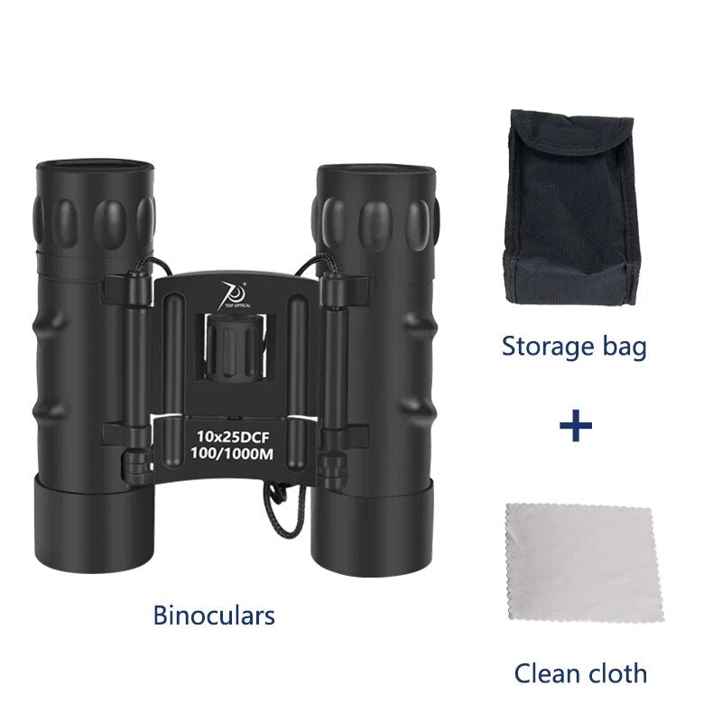 Binocular12x32TOPOPTICAL  Remote Folding Mini Telescope BAK4 Optics