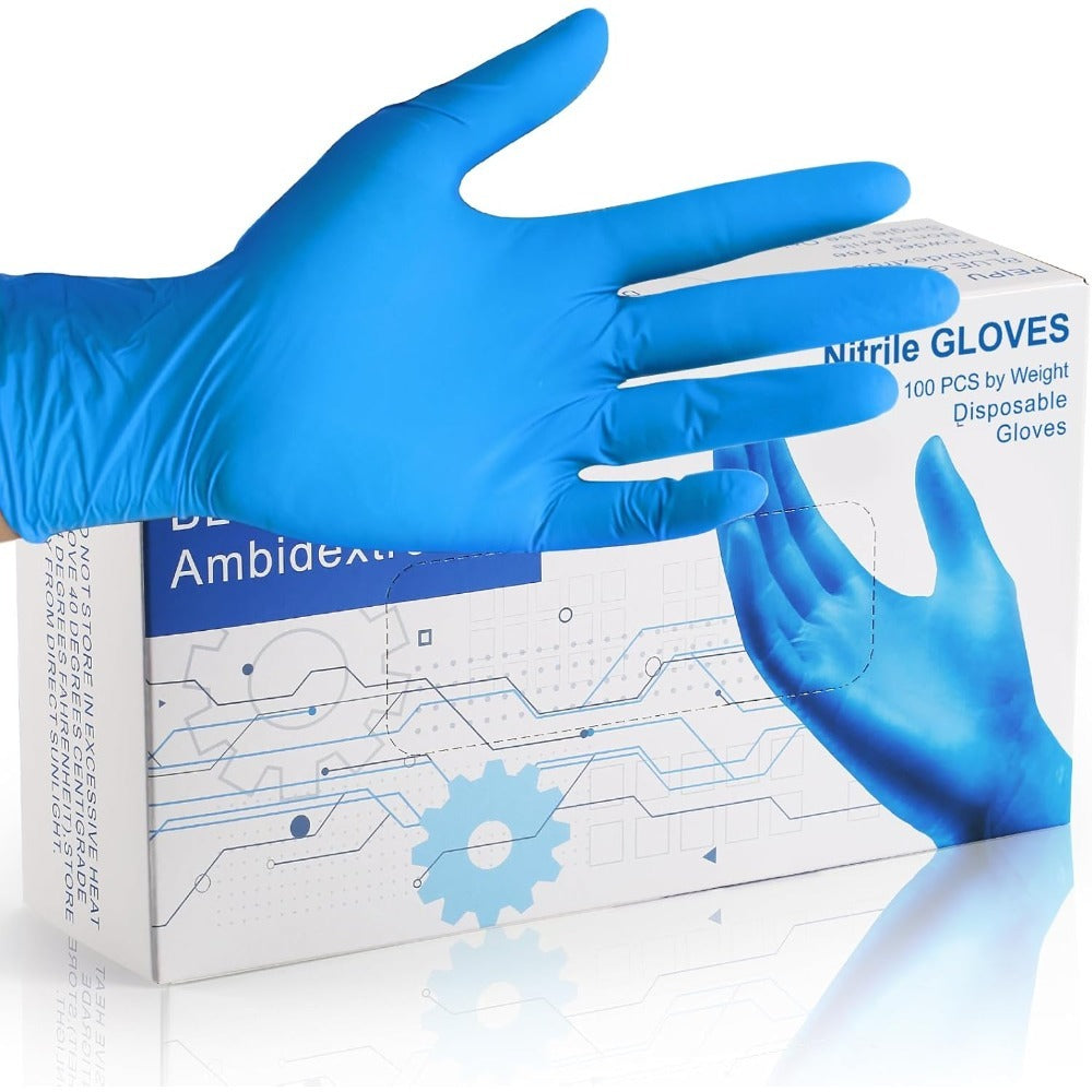 Nitrile Disposable GlovesÂ¯Powder Free, Cleaning Service Gloves, Latex Free image 1