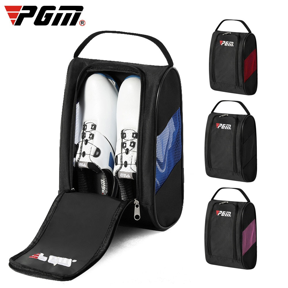 PGM Portable Mini Golf Shoe Bag Nylon Carrier Bags Golfball Holder Lightweight image 0