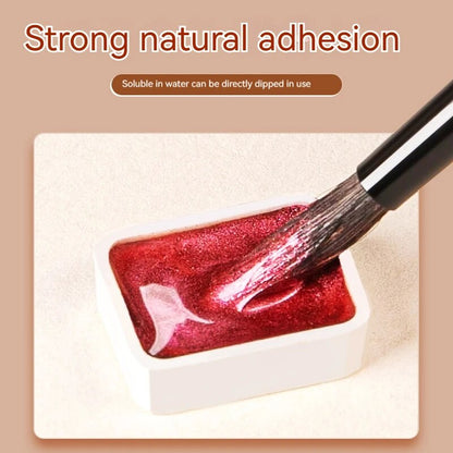 Borrence 12/20/24/60 Color Set Gouache Paint Portable Solid Watercolor Back to image 7