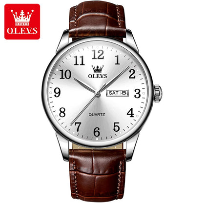 OLEVS New Fashion Watch For Men Top Brand Luxury Sport Waterproof Simple Ultra- image 3