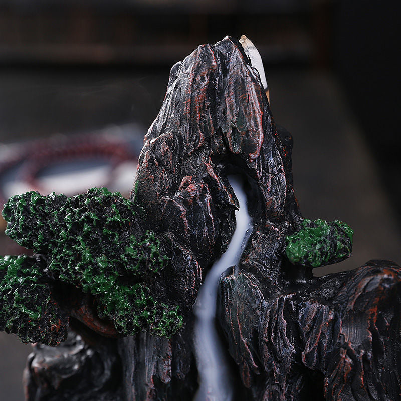 Zen Alpine Flowing Water Backflow Incense Burner Home Decoration Creative Ornam image 6
