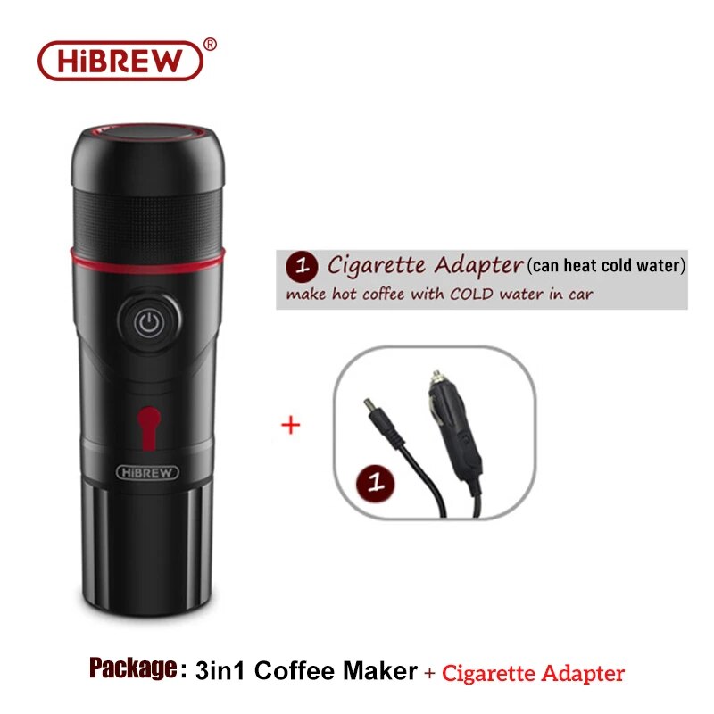 HiBREW Portable Coffee Machine for Car & Home,DC12V  Expresso Coffee Maker Fit image 5