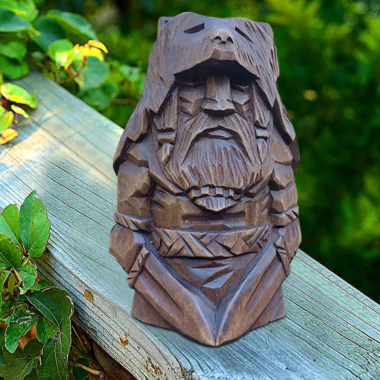 Odin Thor Tyr Ulfhednar Norse Pagan Resin Viking Statue Nordic Pagan Resin Orna image 7