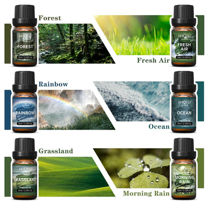USA Essentials Fragrance Oils Set-Nature Theme | TOP 6 Gift Set Use For Aromatherapy,Di image 3