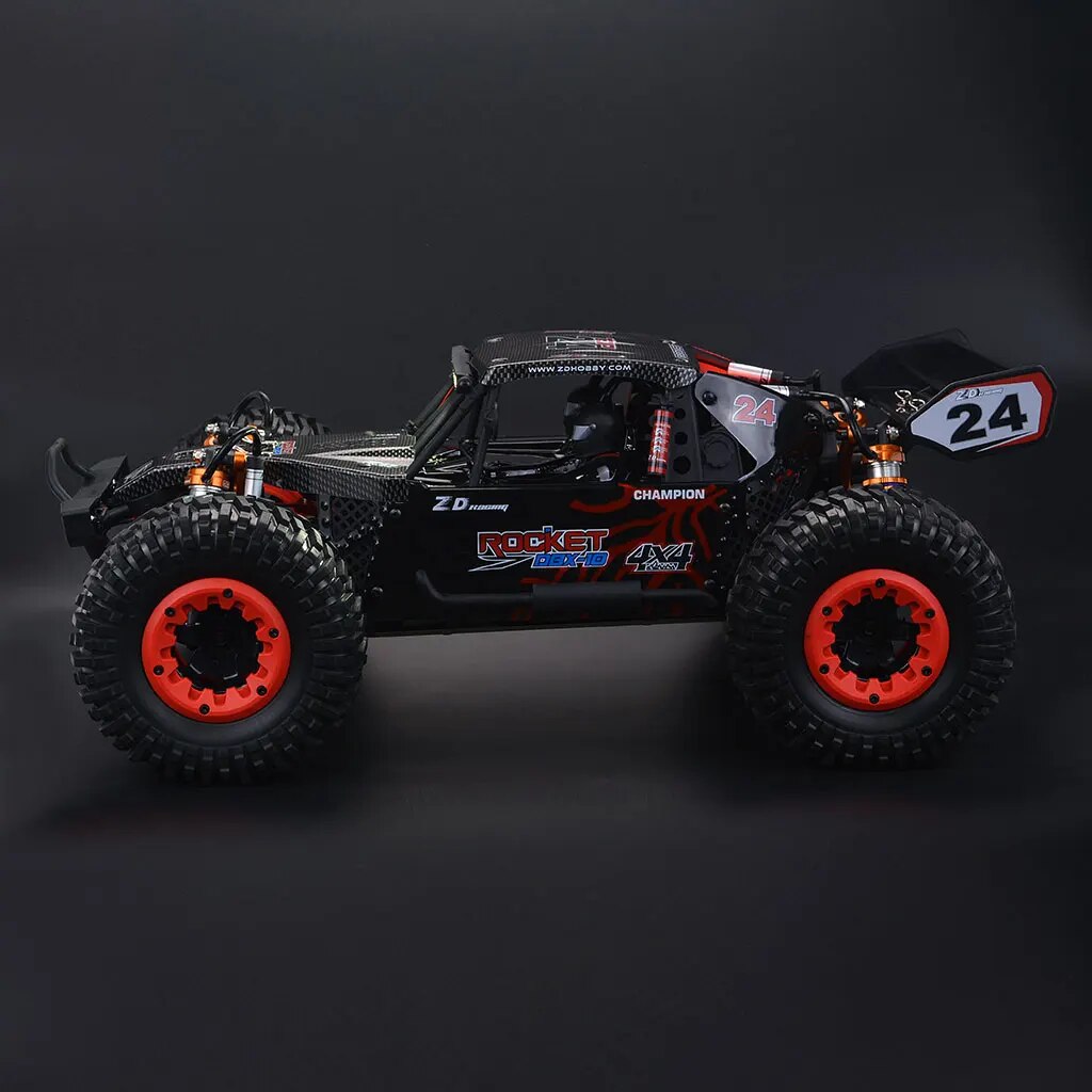 80km/h ZD Racing DBX 10 1/10 4WD RC Car 2.4G Remote Control Car Brushless Motor image 10