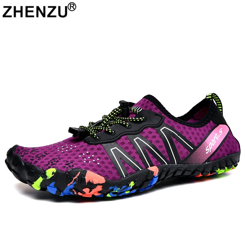 Men Water Swimming Shoes Women Sneakers Barefoot Beach Sandals Upstream Aqua Sh image 6