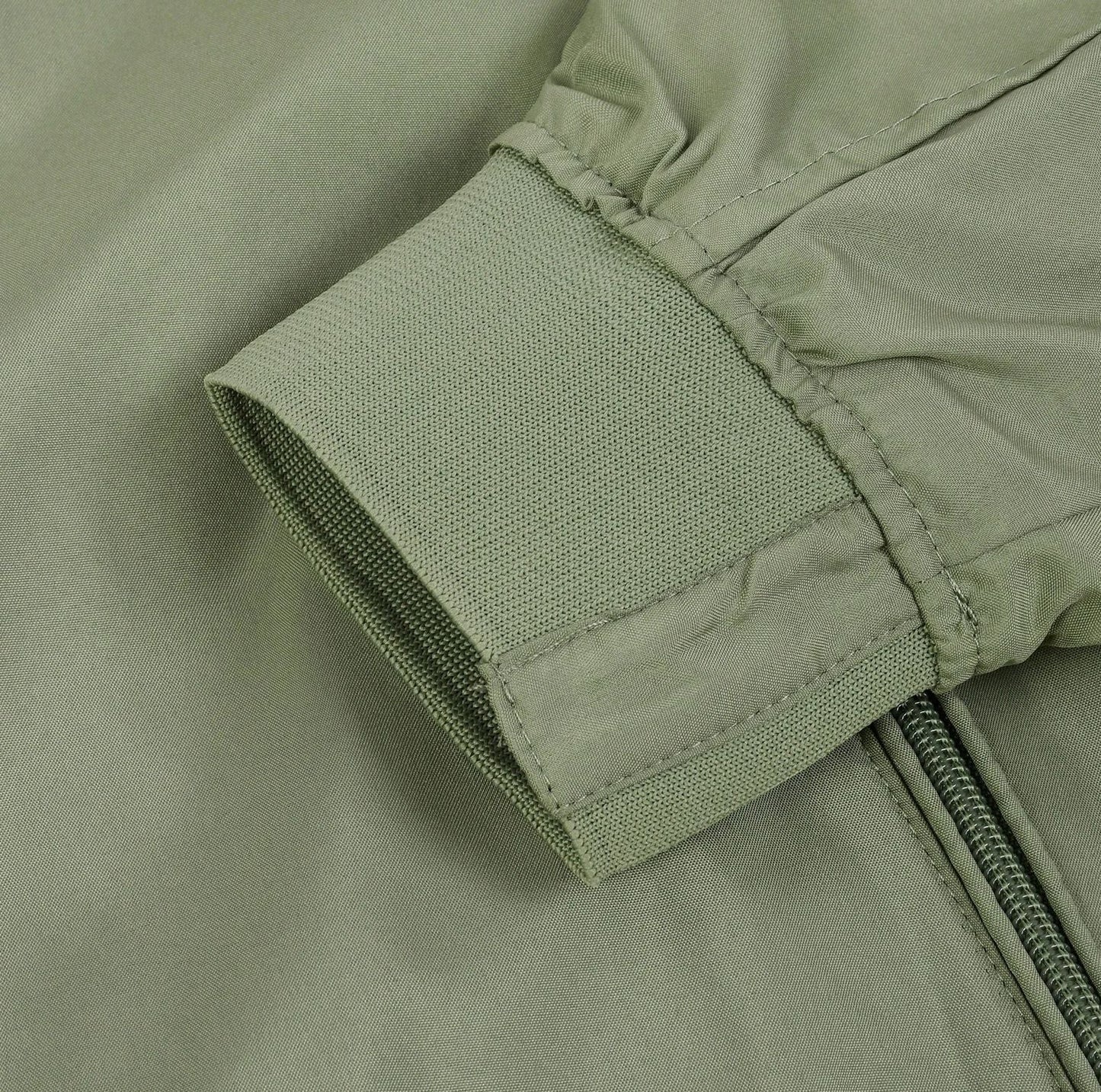 Men Bomber Jacket Fashion  Lightweight Windbreaker Spring Fall Casual