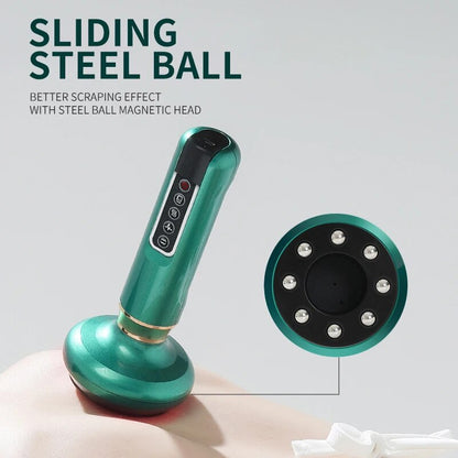 Scraping Infrared Heat Slimming Massage Tricolor Electric Scraping Instrument A image 10