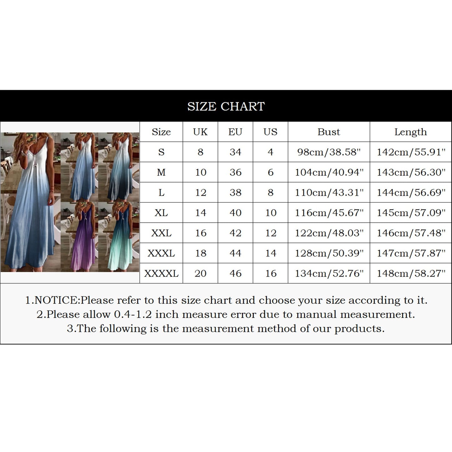 Dresses Wedding Party Bridesmaid Summer Sleeveless Long Dresses Boho Casual Sun image 8