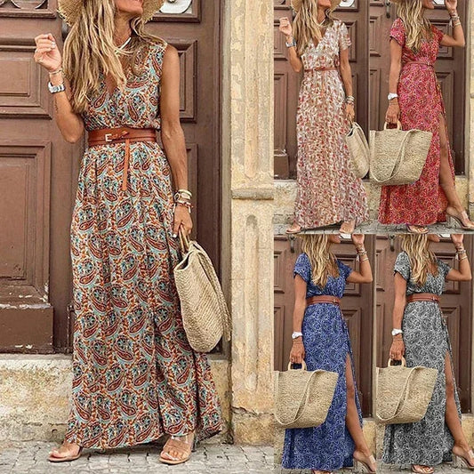 Boho Summer Long Dress for Women Elegant Evening 2023 Vestidos de Mujer Dresses