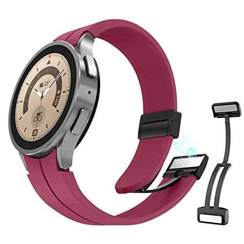 Magnetic Buckle Band for Samsung Galaxy Watch 5 4 Strap 40mm 44mm 5 Pro 45mm Cl image 5