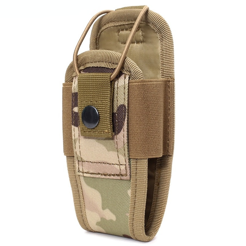 1000D Tactical Molle Radio Walkie Talkie Pouch Waist Bag Holder Pocket Portable image 6