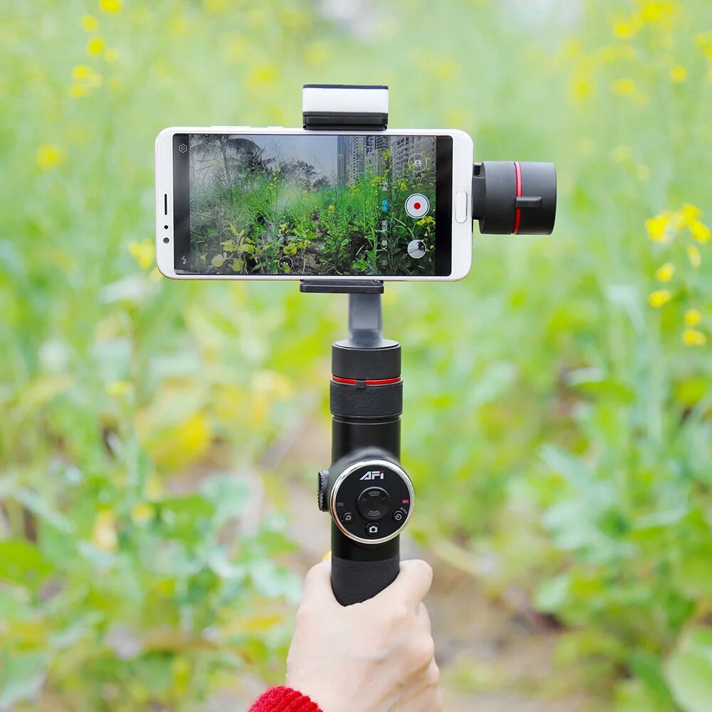 AFI V5 Stabilizer For Phone Gimbal Selfie Sticks 3-Axis Handheld Smartphone Sta image 5