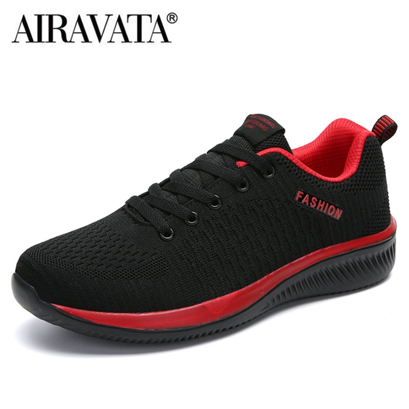 Men Women Knit Sneakers Breathable Athletic Running Walking Gym Shoes image 2