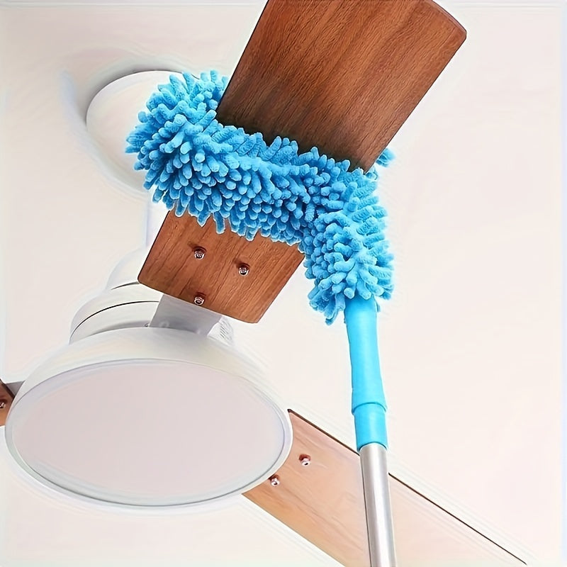 1 Ceiling fan cleaner with telescopic rod, removable and clean ceiling and fan  image 1