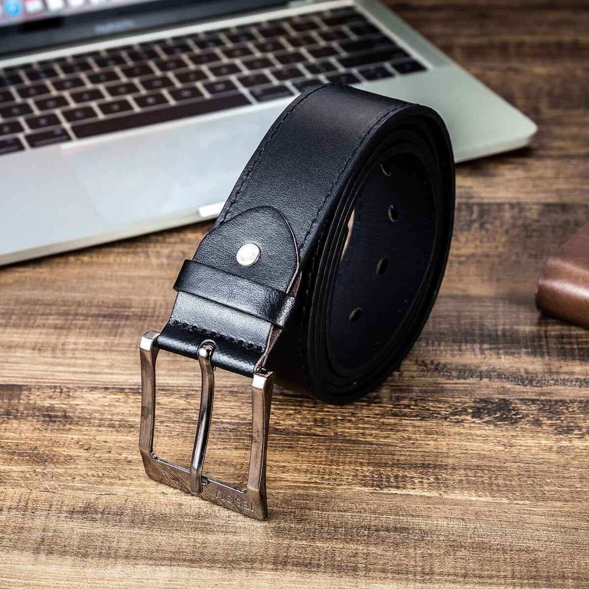 Gift Business Luxury Company Mens Set 6 in 1 Watch Glasses Pen Keychain Belt Pu image 6