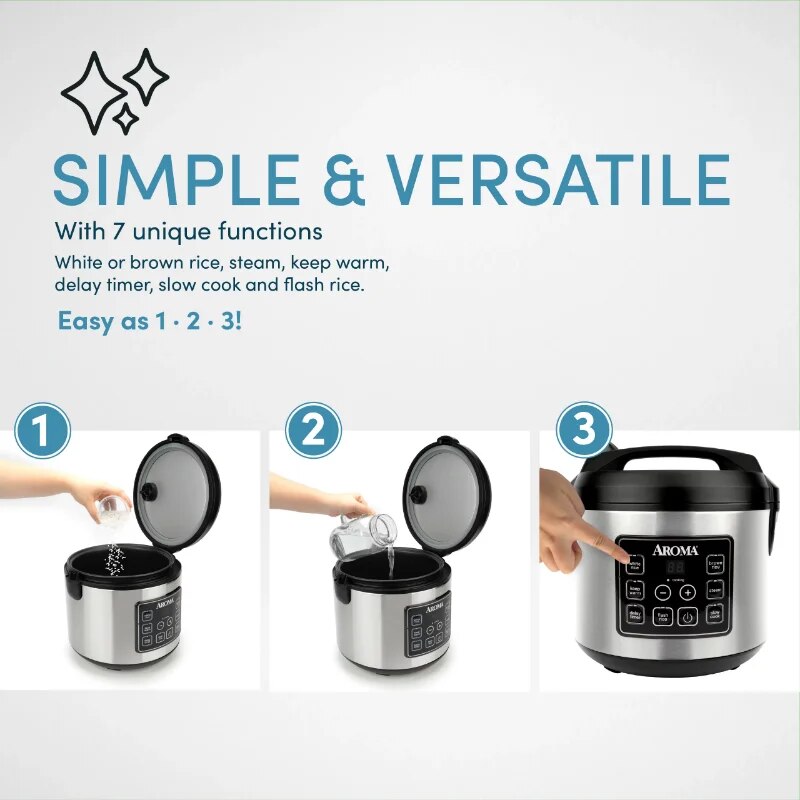 20-Cup Programmable Rice & Grain Cooker and Multi-Cooker image 0