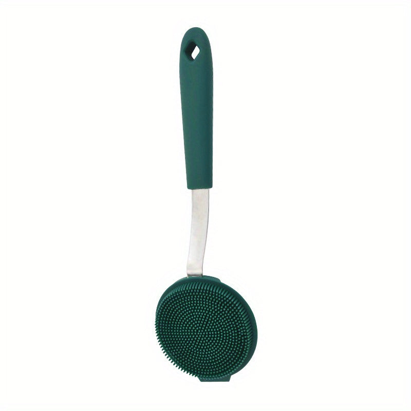 1pc, Silicone dishwashing brush, non stick, special silicone spatula, kitchen u image 7