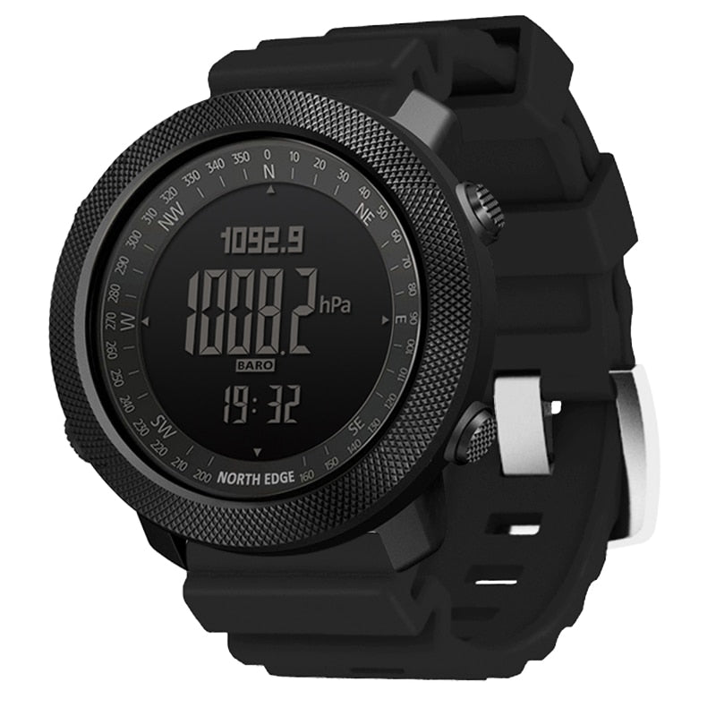 NORTH EDGE Men's sport Digital watch Running Swimming Military Army watches Alt image 1
