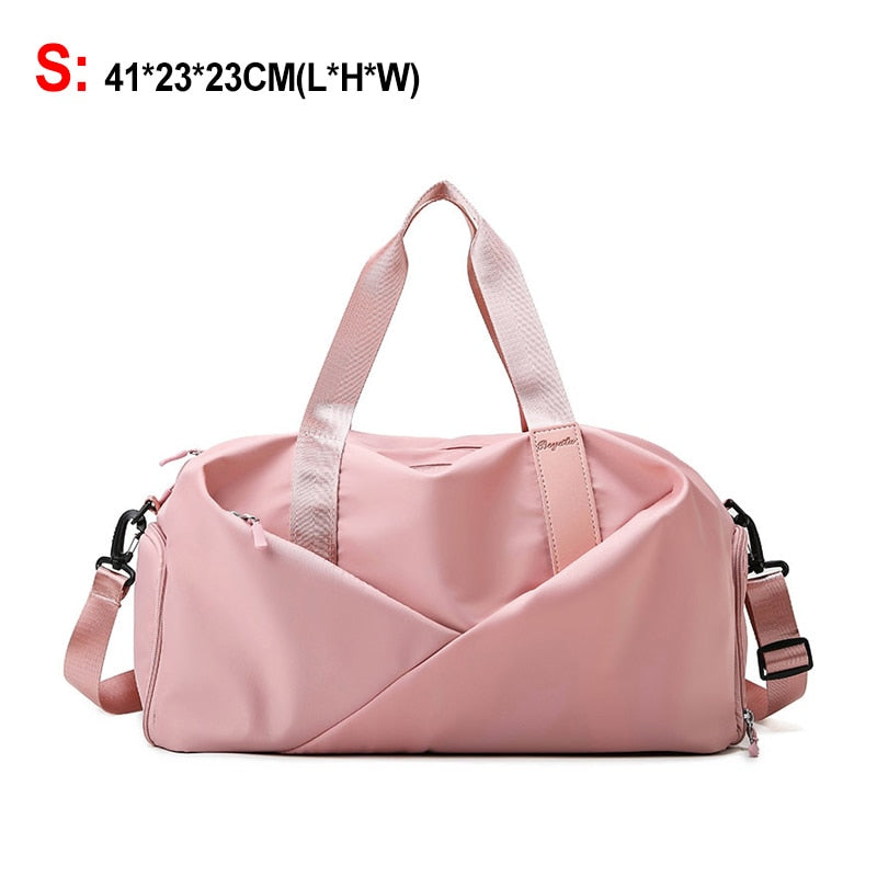 Women Sports Gym Bag Travel Dry Wet Bags Multifunction Swimming Shoulder Messen image 6