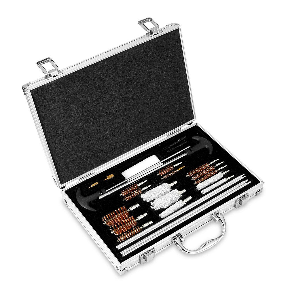 25 lot cleaning brushes tools kits brass rod mop oil bottle for hunting tufting image 2