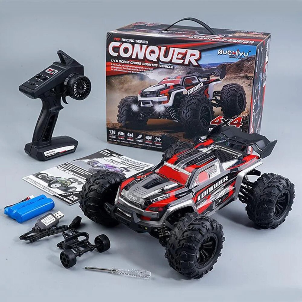 New 1:16 Scale Large RC Cars 50km/h High Speed Children Toys RC Cars Remote Con image 3