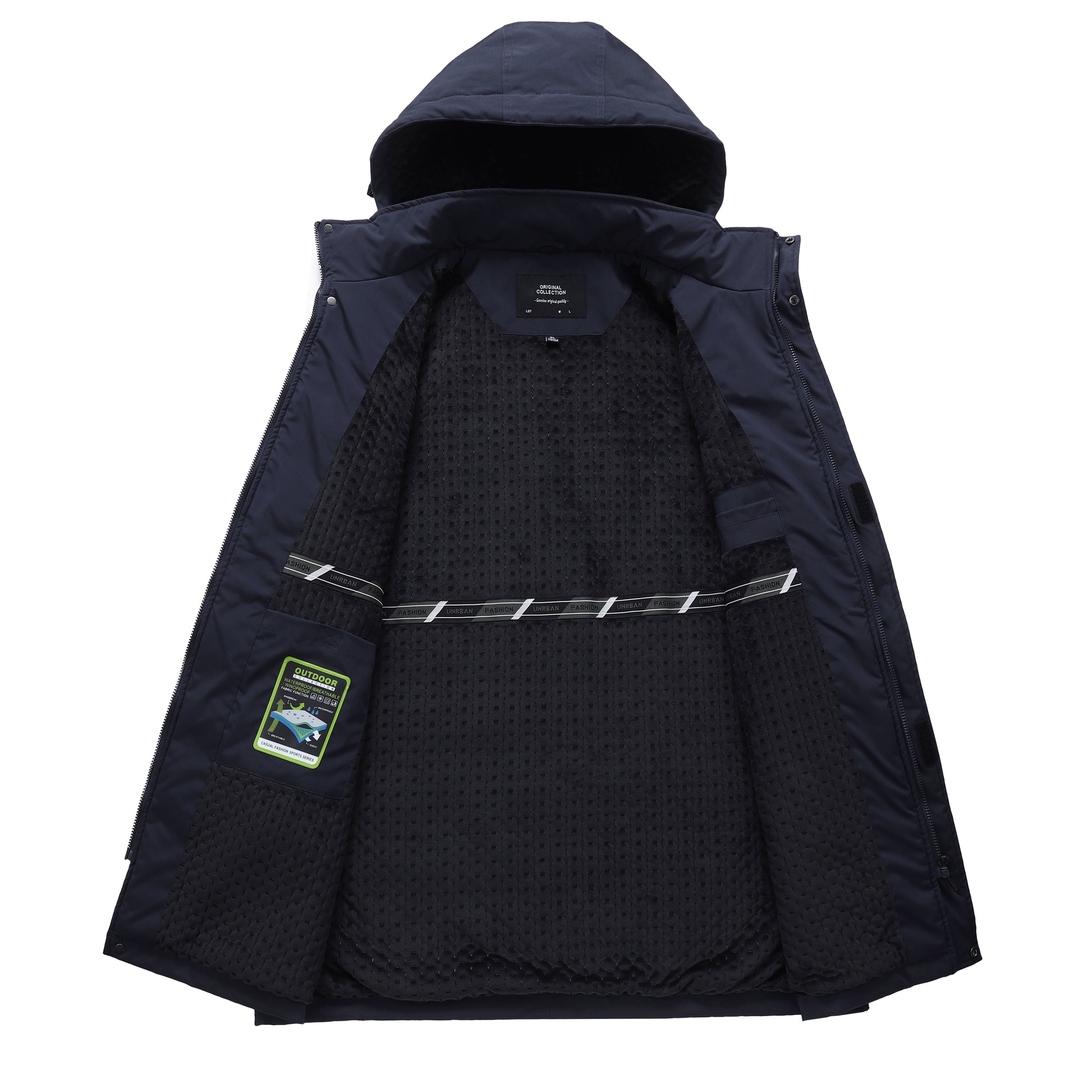 Winter Parka Men Windbreak Plus Thick Warm Windproof Fur Coats Male Military Ho image 0