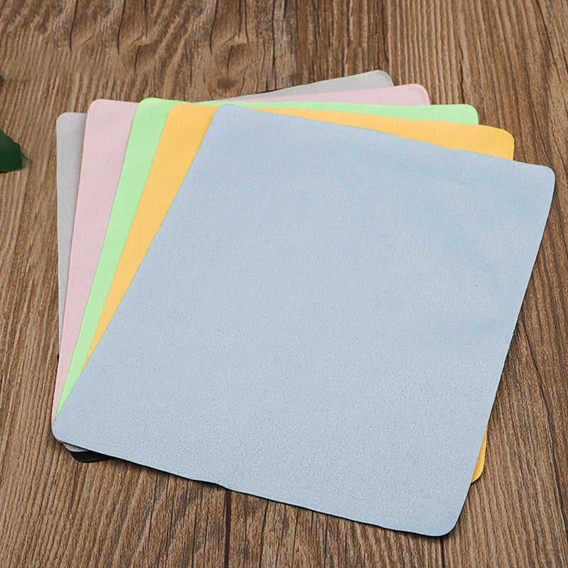 5Pcs Soft Chamois Glasses Cleaner Eyeglasses Fine Fiber Clean Cloth For Lens Ca image 5