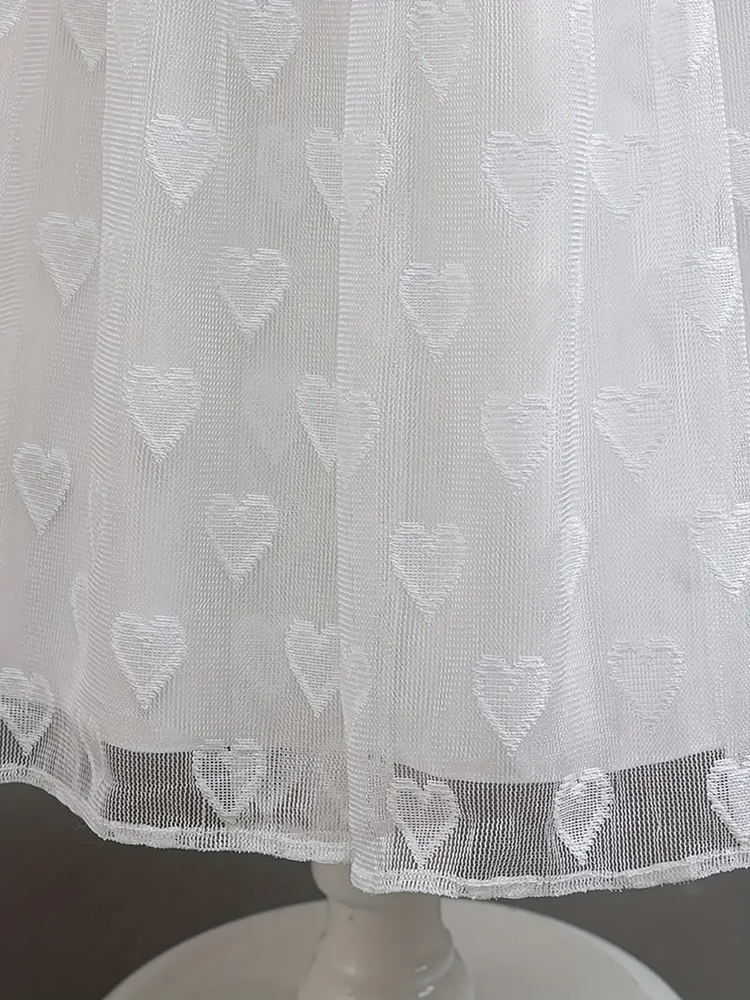 Girls Party Dresses Summer Luxury Elegant Bow Princess Dress Kids Baptism Lace  image 5