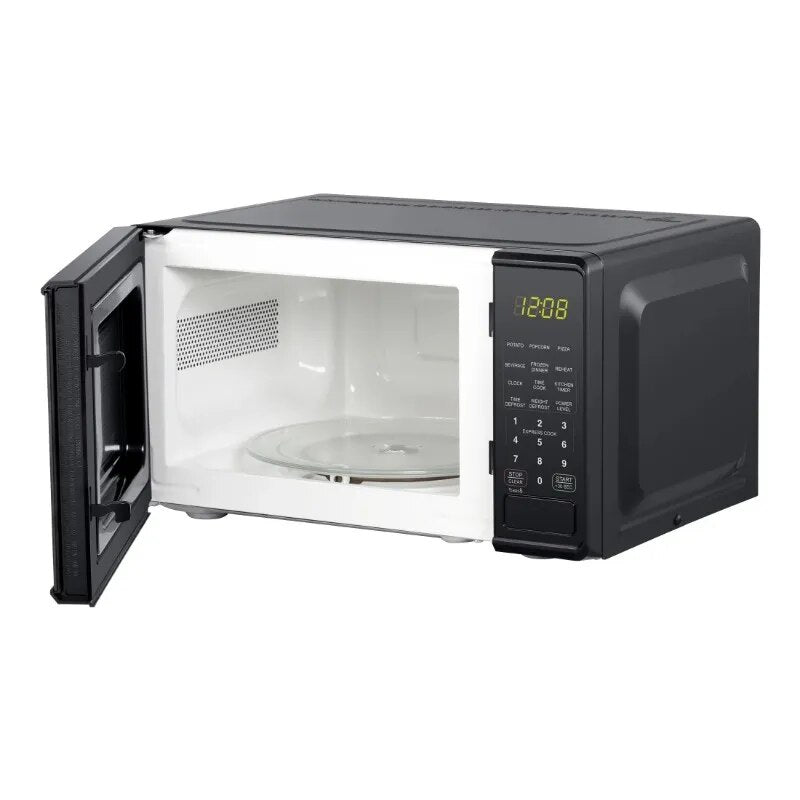 Mainstays 0.7 cu. ft. Countertop Microwave Oven, 700 Watts, Black image 4